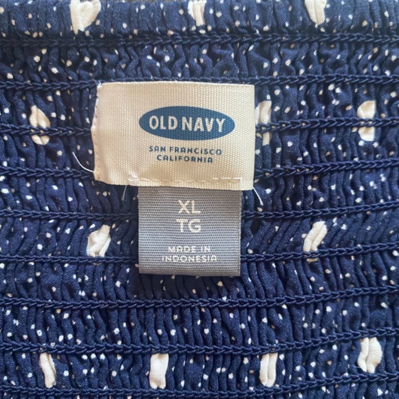 Old Navy Polka Dots Blue and White Dress - Picture 3 of 6